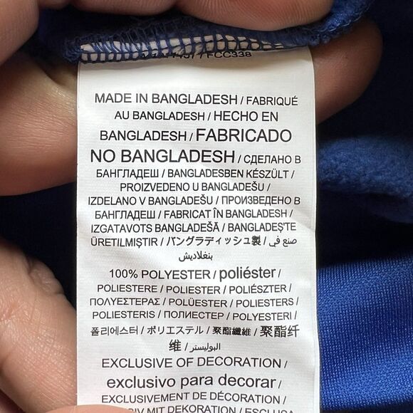 NFL Los Angeles Rams Size Large Mens Hoodie Blue and  Yellow NWOT - Picture 6 of 12